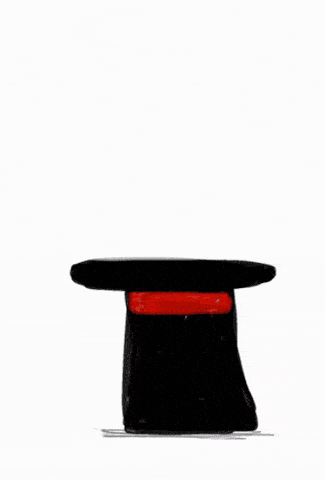 Top Hat Animation Gif By Kimmy Ramone Find Share On Giphy