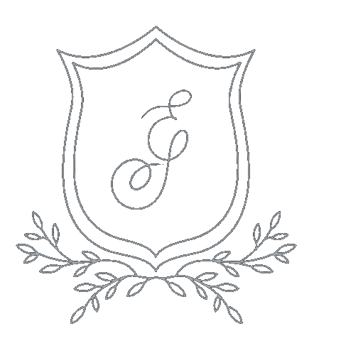 E Shield Sticker by Erin Schultze Photography