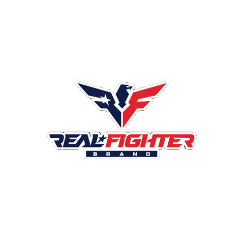 Real Fighter Brand Sticker