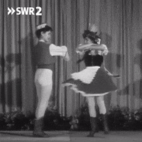Happy Black And White GIF by SWR2