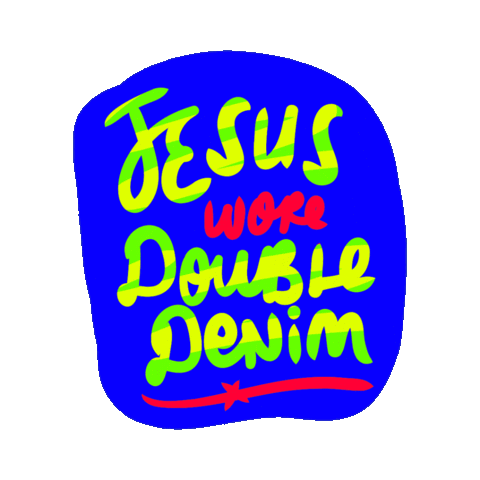 Fashion Jesus Sticker