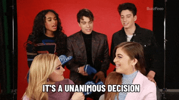 Unanimous Decision GIF by BuzzFeed