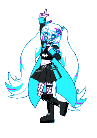 Hatsune Miku Dance Sticker