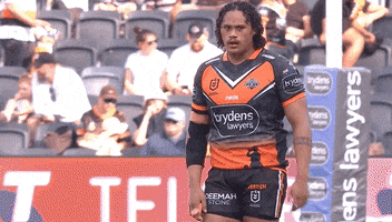 Breathing GIF by Wests Tigers