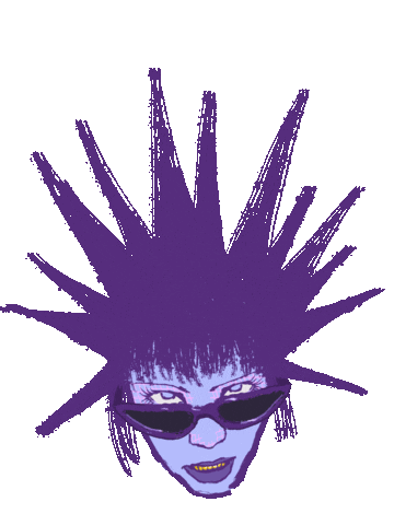 Punk Shades Sticker