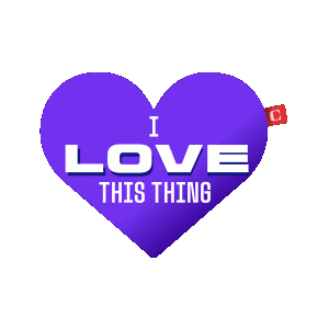 Heart Love Sticker by CNET