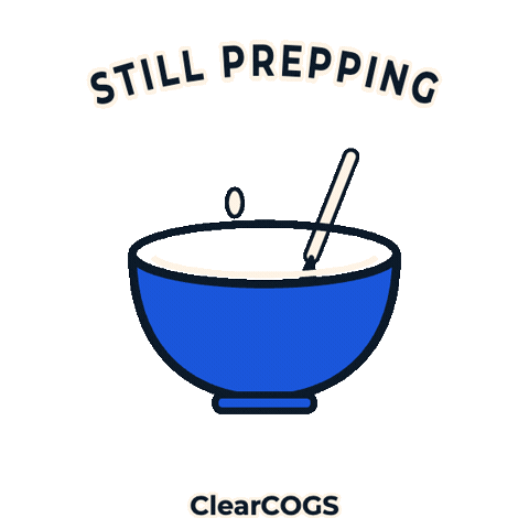 Stirring Food Service Sticker by ClearCOGS