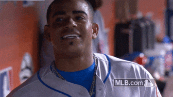 New York Mets Smile GIF by MLB