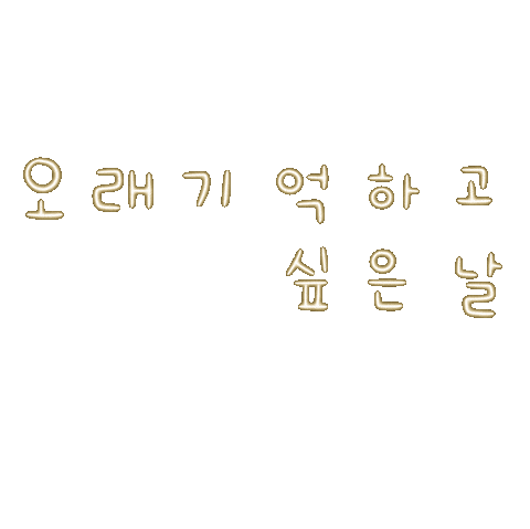 여름갬성됴아8 Sticker