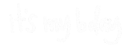 Happy Birthday Lettering Sticker
