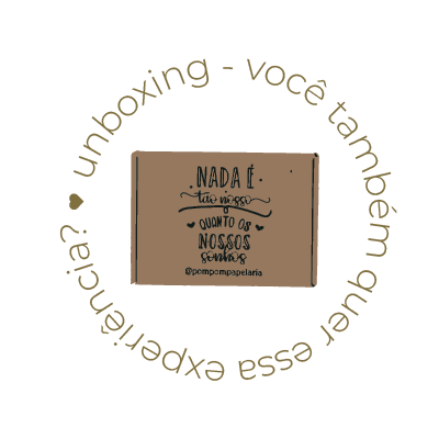 Pompom Papelaria Sticker