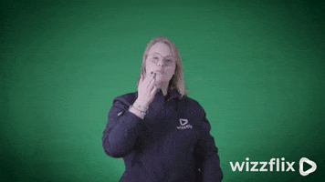 Wizzflix_ love heart green love you GIF