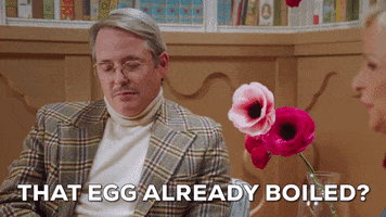 boiled egg GIF by truTV’s At Home with Amy Sedaris