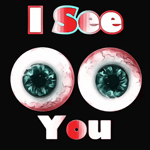 I See You Love GIF by The3Flamingos
