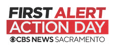 First Alert Weather Sticker by CBS Sacramento