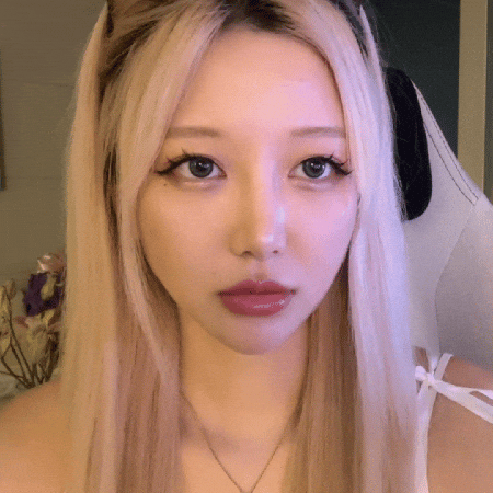 Staring Beautiful Girl GIF