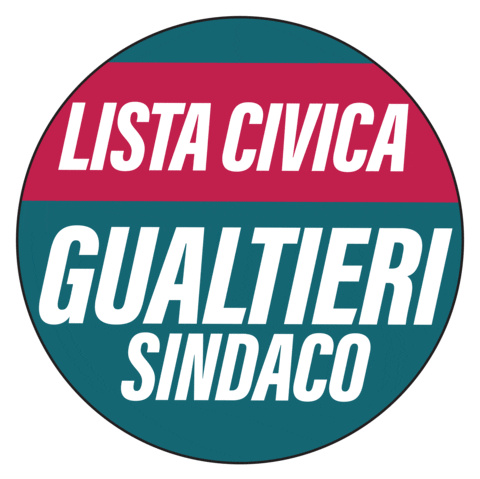 Civica Gualtieri Sticker