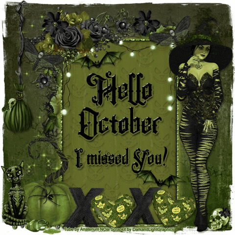 Hello October GIF