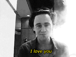I Love You Tom Hiddleston animated GIF
