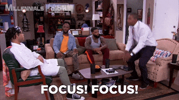 Comedy Series Focus GIF by ALLBLK (formerly known as UMC)