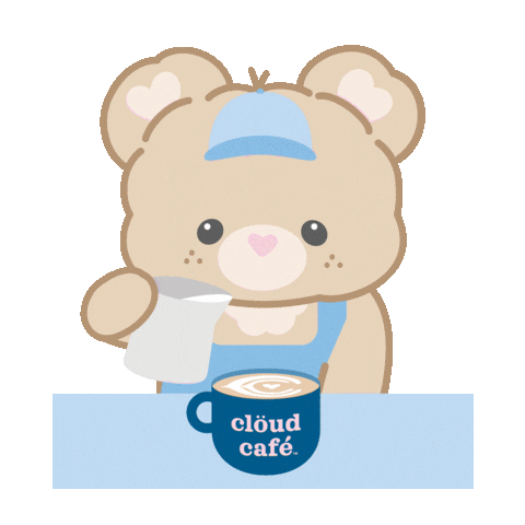 @ClöudCafé Sticker
