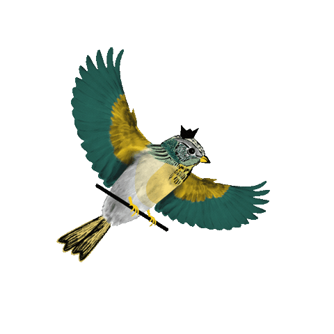 Spatz Sticker by tete-a-tete Rastatt