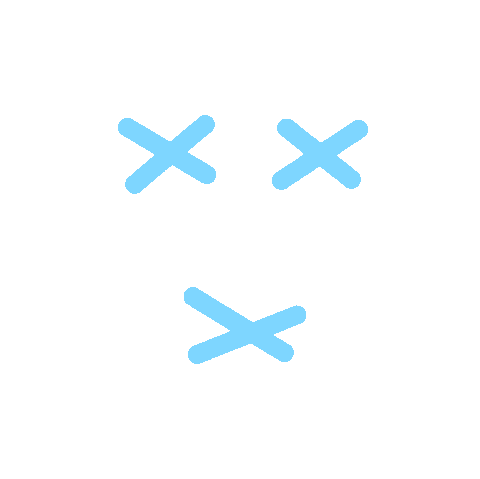 Blue Sticker
