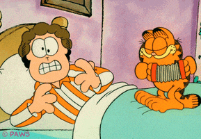 Tired Good Morning GIF by Garfield
