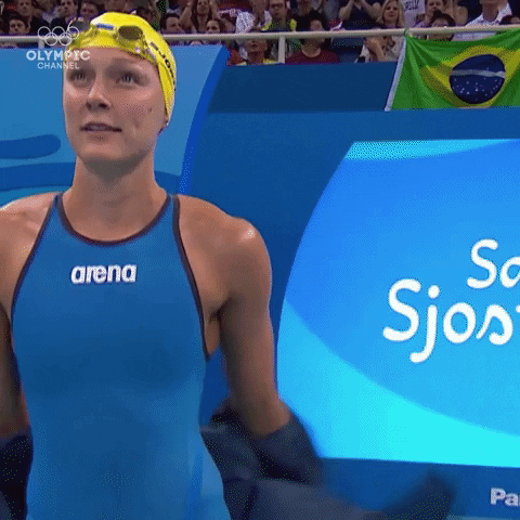 sarah sjostrom swimming GIF by Olympic Channel