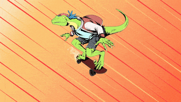 Raptor Boyfriend GIF