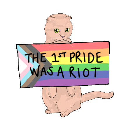 Gay Pride Sticker by Hannah Daisy for iOS & Android | GIPHY