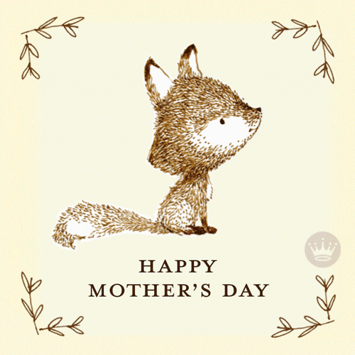 love, fox, mom, animal, mother, hallmark, mothers day, ecards ...