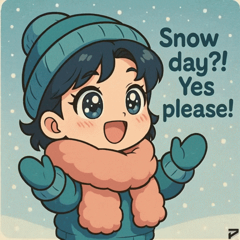 Cant Even Snow Day GIF by Persona