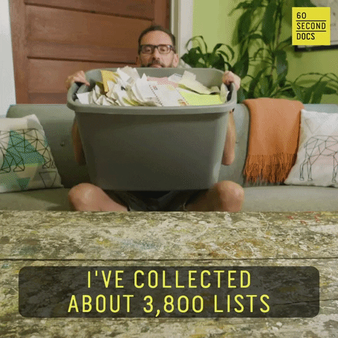 Collecting Secret Life GIF by 60 Second Docs