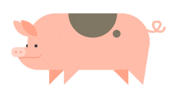 Pig Cta Sticker by Ontario Culinary