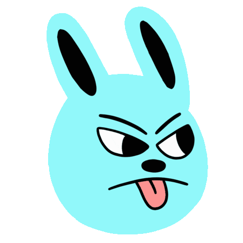 Mad Bunny Sticker by Blake Jones for iOS & Android | GIPHY