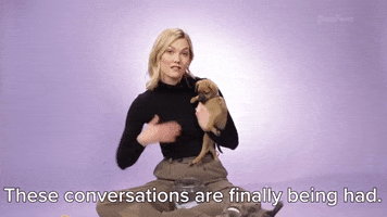 Karlie Kloss Puppies GIF by BuzzFeed