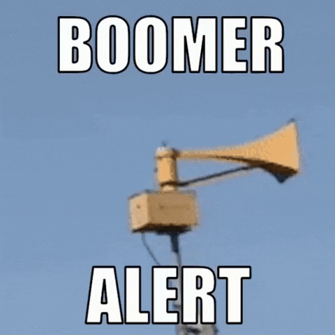  boomer ok boomer boomer alert GIF