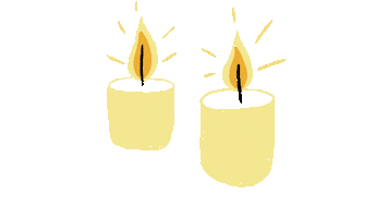 Candles Luz Sticker