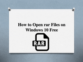 Open Rar Files Windows 10 GIF