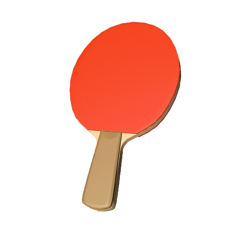 Ping Pong 3D Sticker by Bate