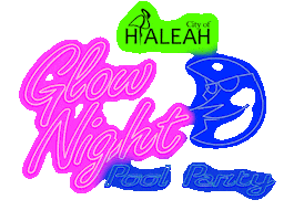 Glownights Sticker by City of Hialeah