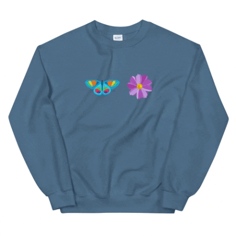 Flower Butterfly GIF by Pika