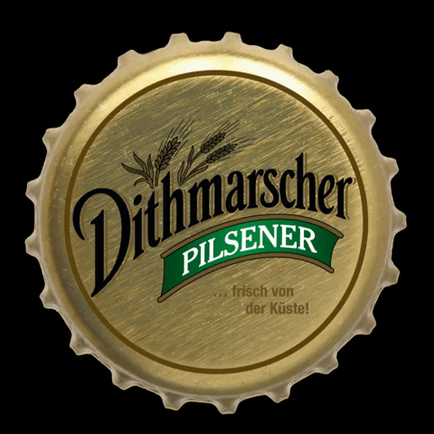 dithmarscher_brauerei party beer cheers gold GIF