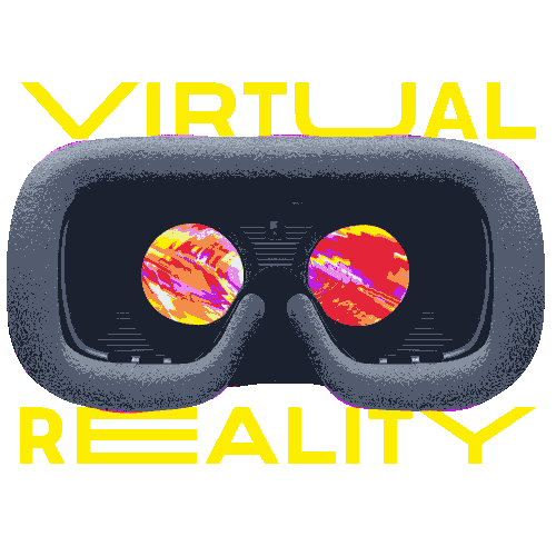 Virtual Reality Vr Sticker by Barbarian for iOS & Android GIPHY