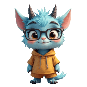 Cute Monster Sticker
