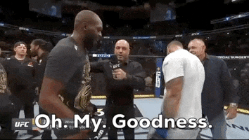 Oh My Goodness Omg GIF by UFC