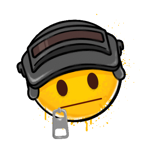 Emoji Helmet Sticker by PUBG Battlegrounds
