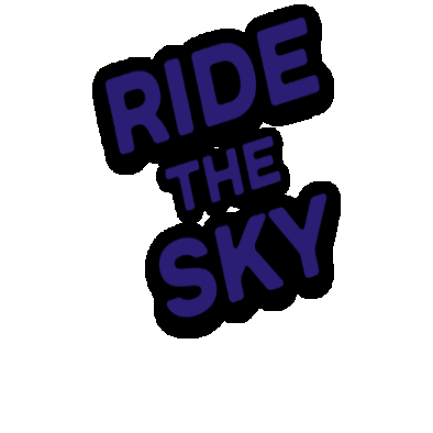 Ride The Sky Sticker by Sky Railway | Santa Fe’s Adventure Train