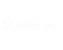 Breathe In Breathe Out Yoga Sticker